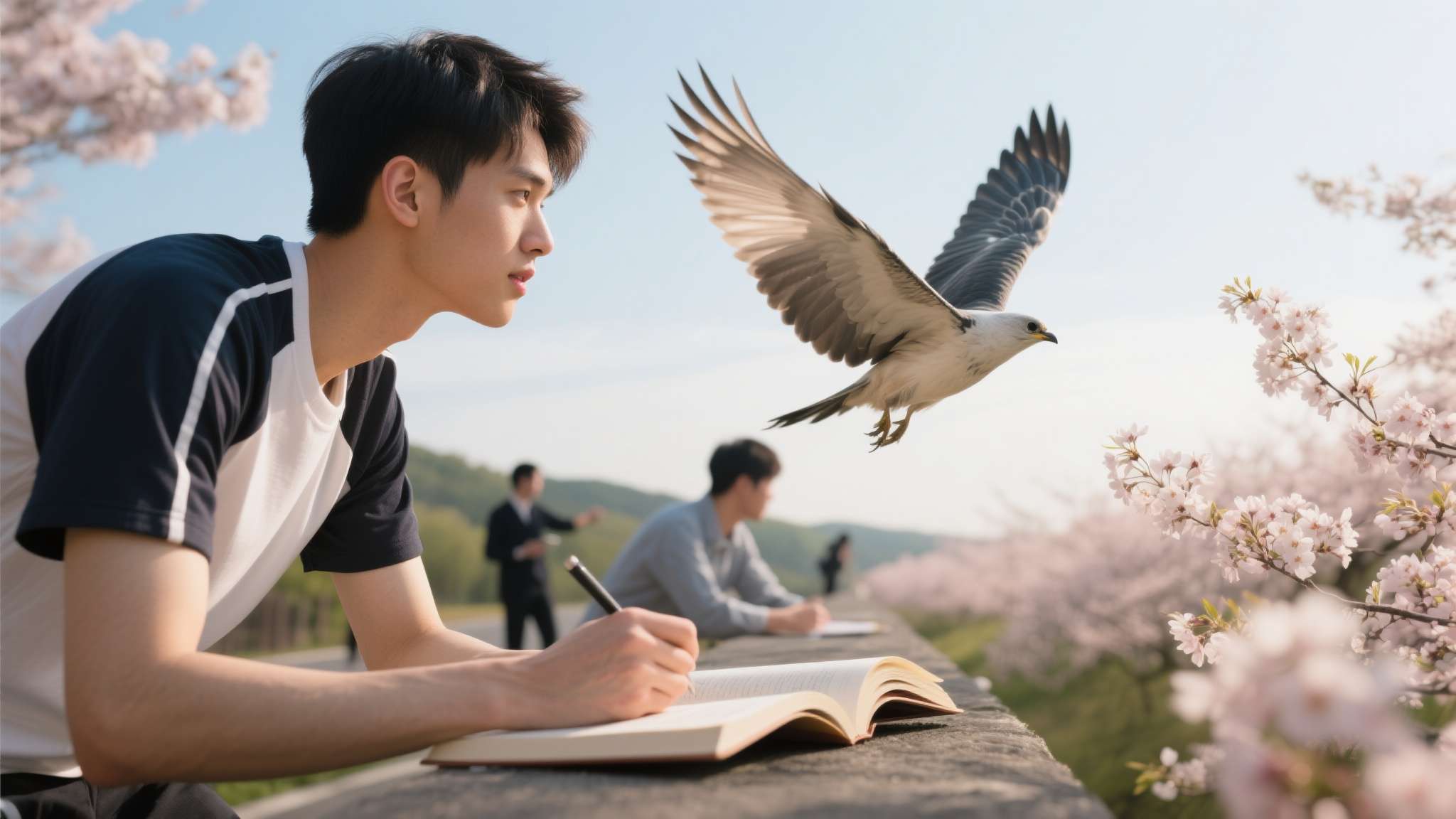 伍鹏:在看不见光的时候,默默扎根 不断学习、反思以及抱着清晰目标向内探索,为今后的高飞强健羽翼; 当所有人都质疑你
