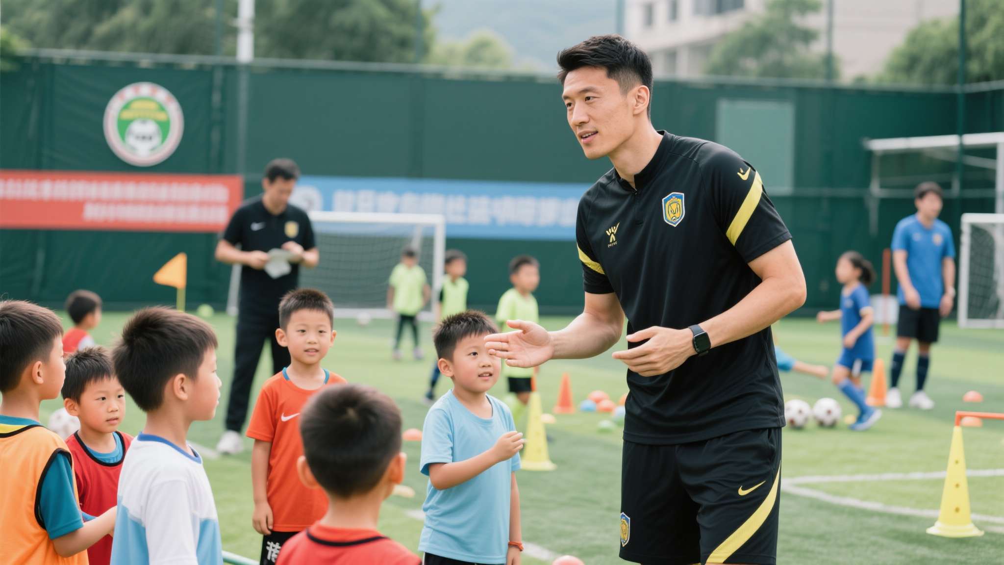前国脚杜威：当过巅峰国足队长，如今在美国教小孩踢球